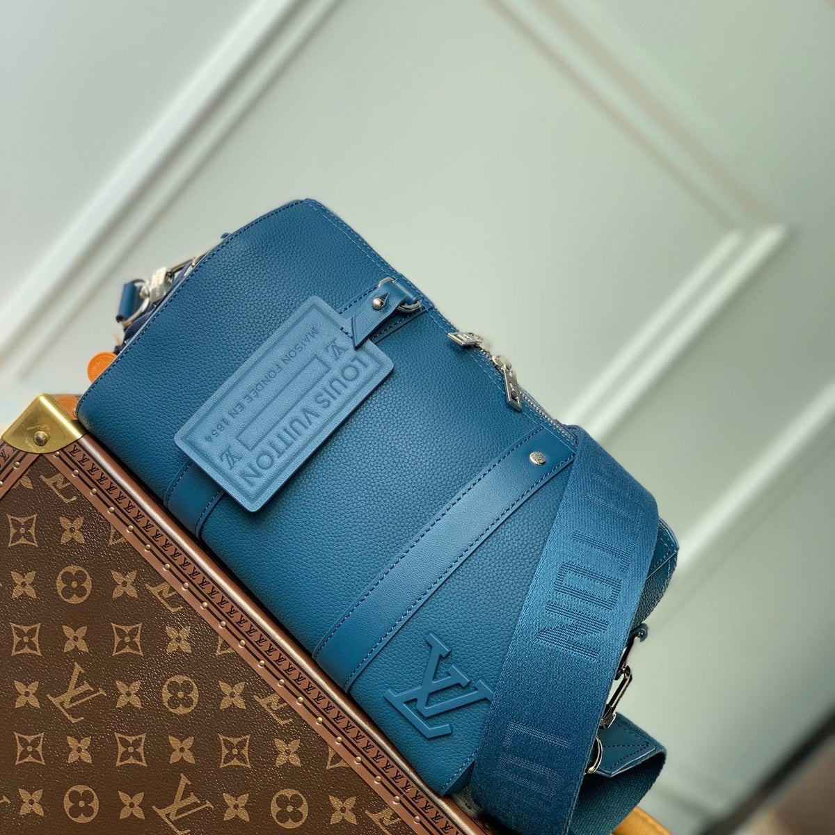 Louis Vuitton Bags- Louis Vuitton Lou City Keepall Bag Luxury Designer Leather Handbag
