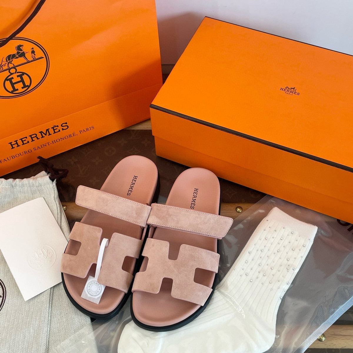 Shoes- Herm Chypre Sandals Luxury Lifestyle Designer Footwear