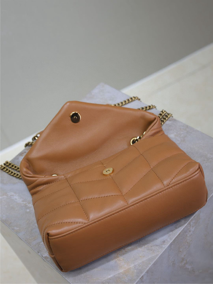 Saint Laurent Bags- Saint Laurent Toy Loulou Puffer Bag Luxury Designer Leather Handbag