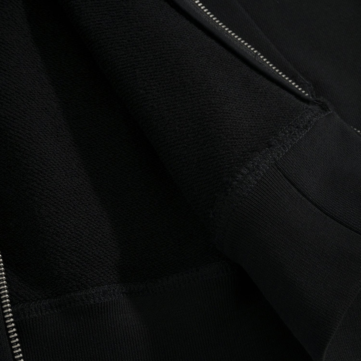 Burberry Zip Hoodie detail shot – authentic designer craftsmanship