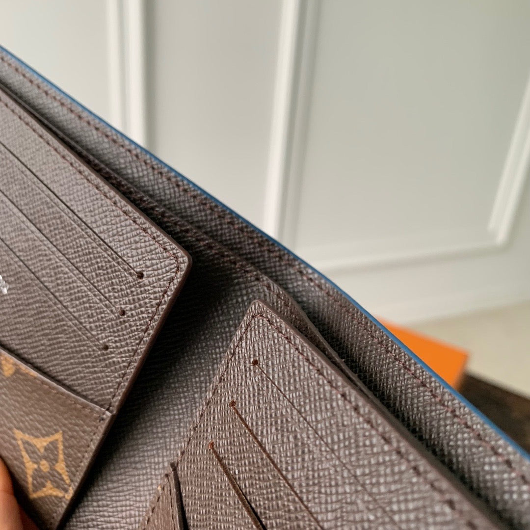 Louis Vuitton Wallets- Louis Vuitton Lou Wallet Compact Luxury Card Wallet