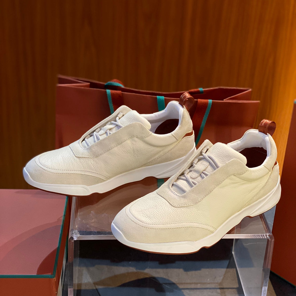 Shoes- Loro P Modular Walk Sneakers Luxury Lifestyle Designer Footwear