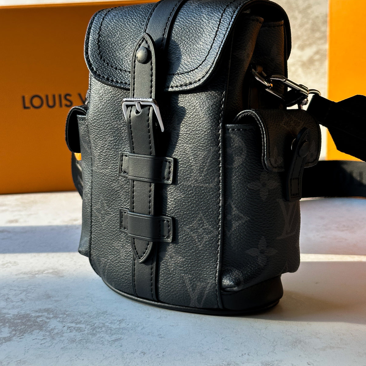 Louis Vuitton Bags- Louis Vuitton Lou Nano Christopher Bag Nd Luxury Designer Leather Handbag