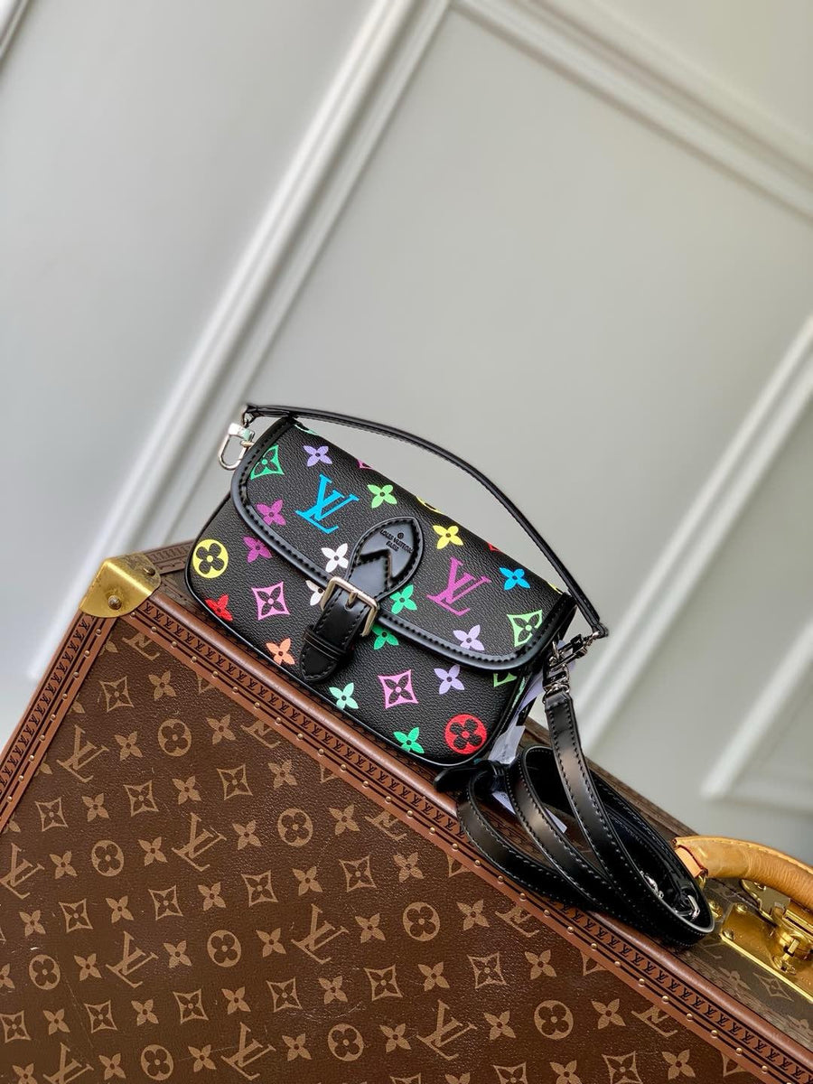 Louis Vuitton Bags- Louis Vuitton Lou x Murakami Nano Diane Bag Elegant Everyday Designer Handbag