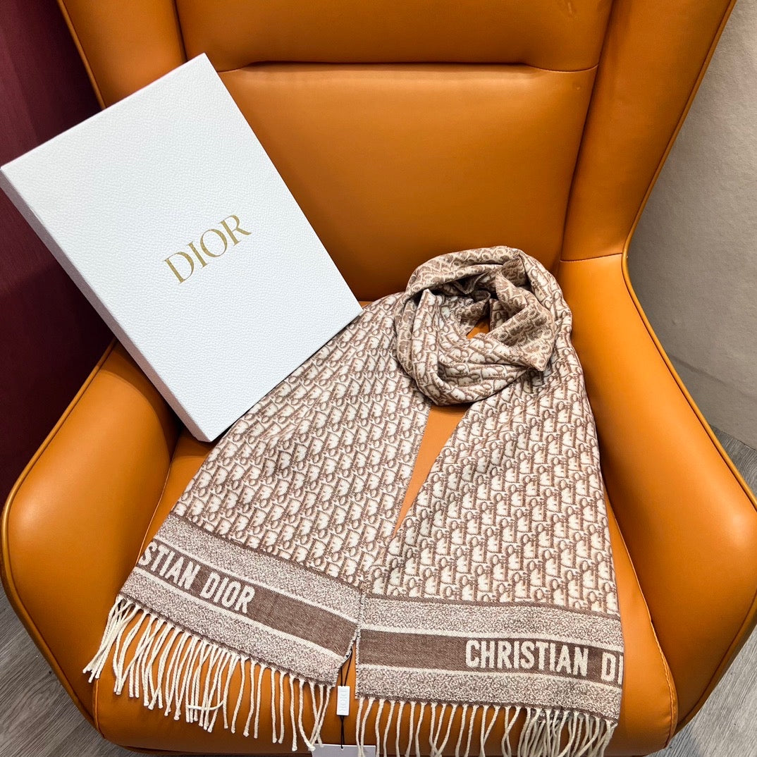Dior Scarves- Dior Oblique Scarf Luxury Designer Silk Scarf