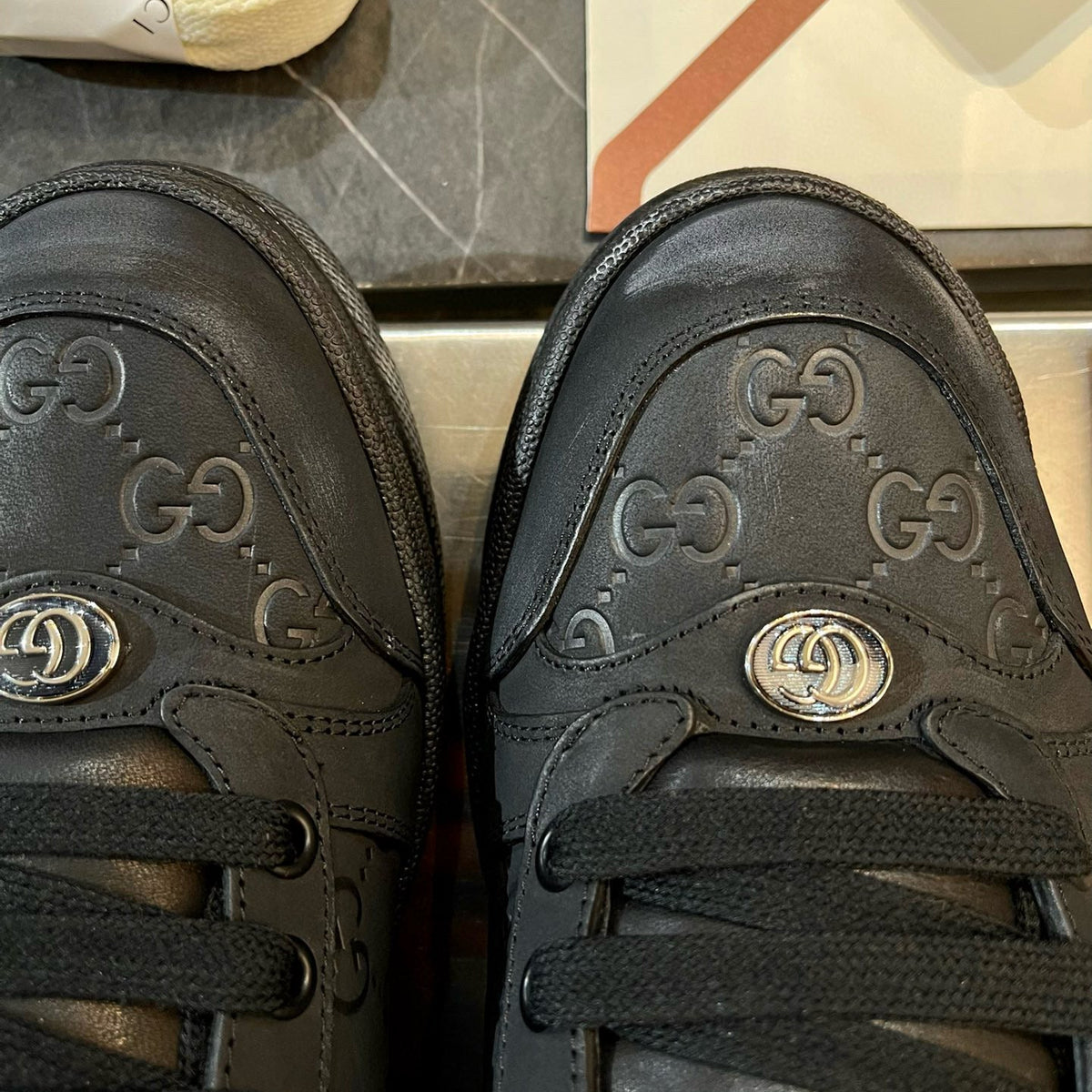 Gucci Shoes- Gucci Screener Trainers Premium Designer Casual Shoes