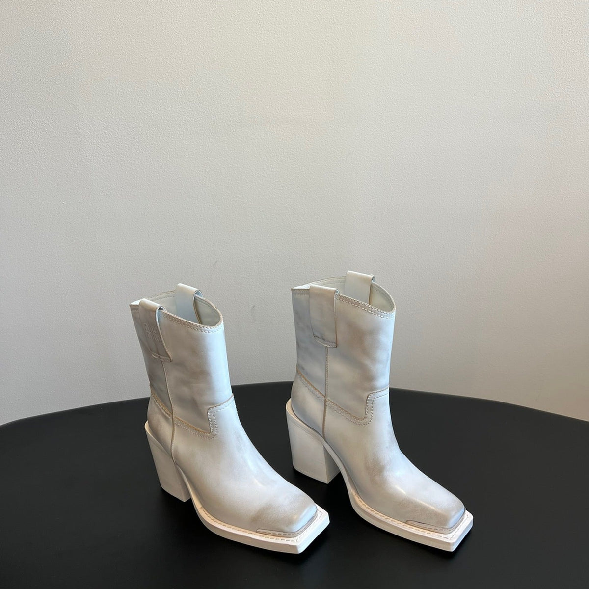 Shoes- Miu M Boots Luxury Lifestyle Designer Footwear
