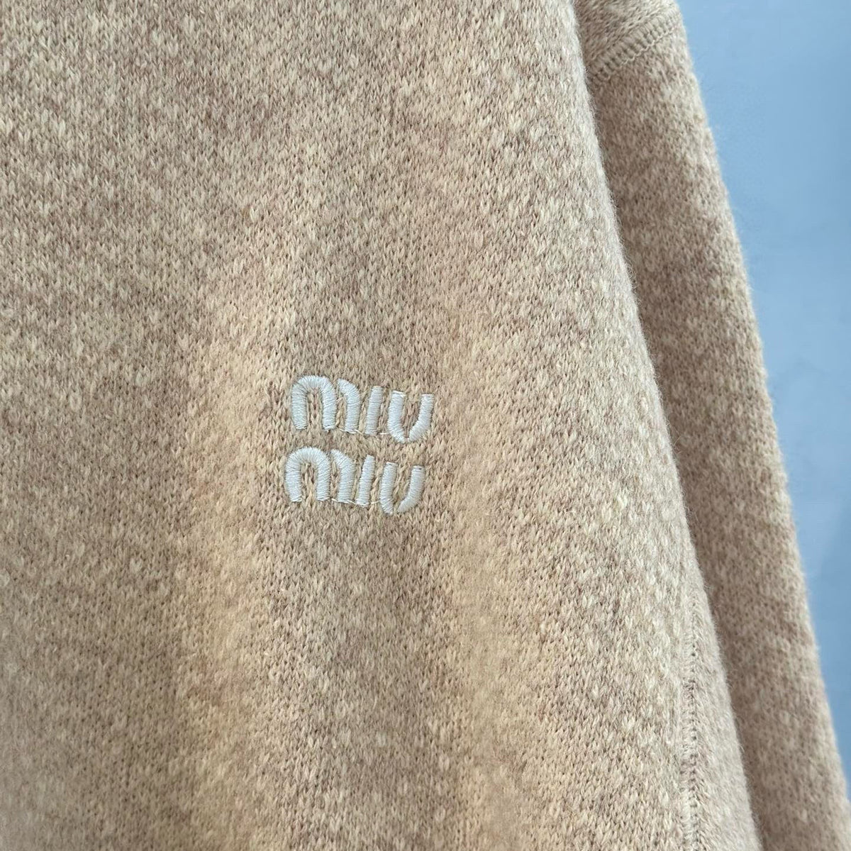 Hoodies- Miu M Zip Hoodie Premium Designer Casual Hoodie