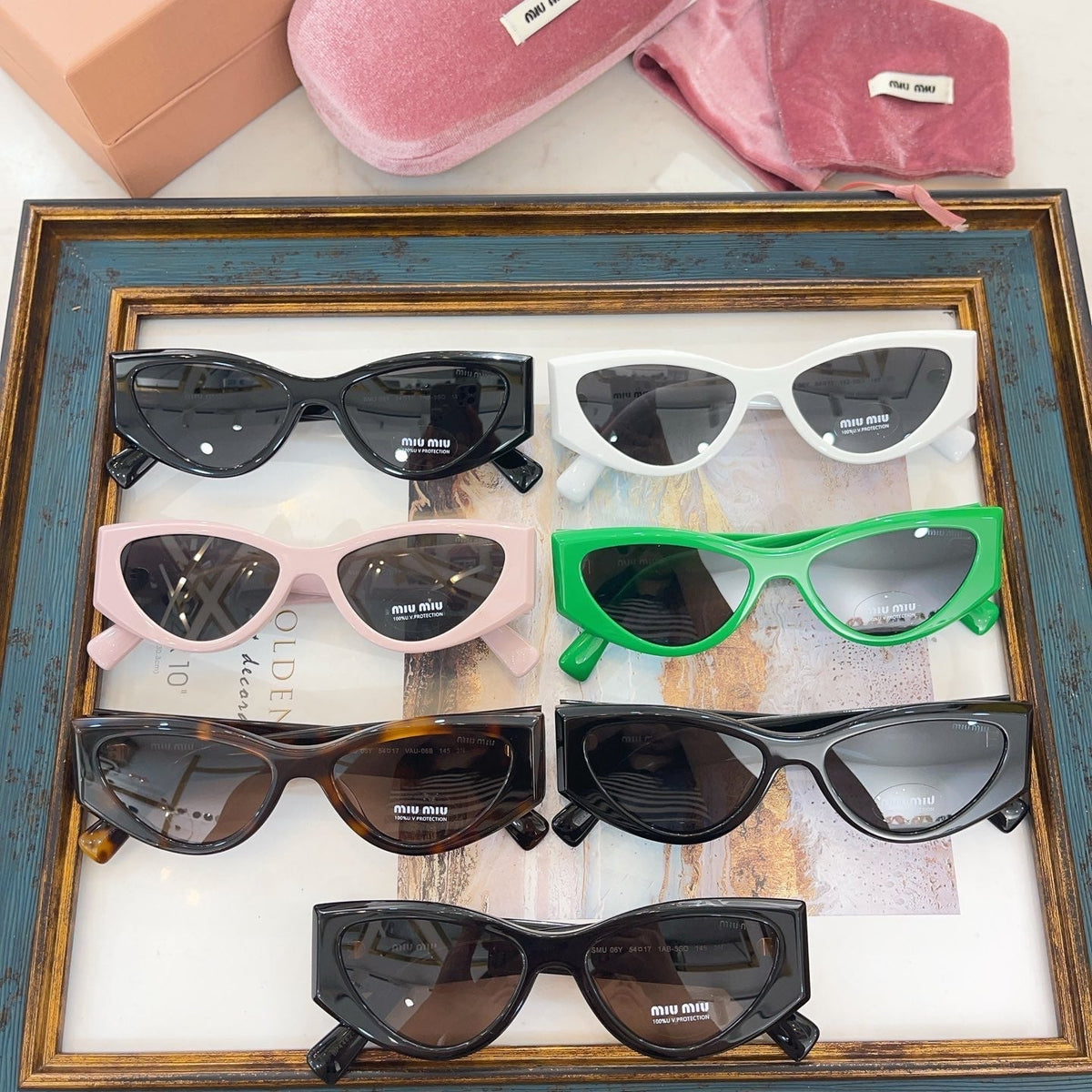 Sunglasses- Miu M Sunglasses Premium Fashion Designer Sunglasses