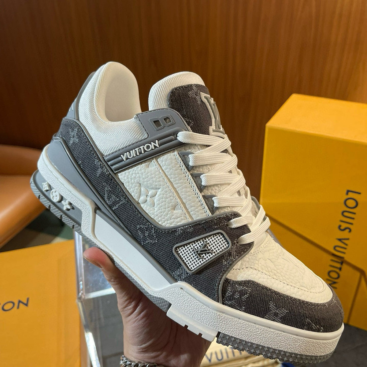 Louis Vuitton Shoes- Louis Vuitton Lou Trainers Luxury Lifestyle Designer Footwear