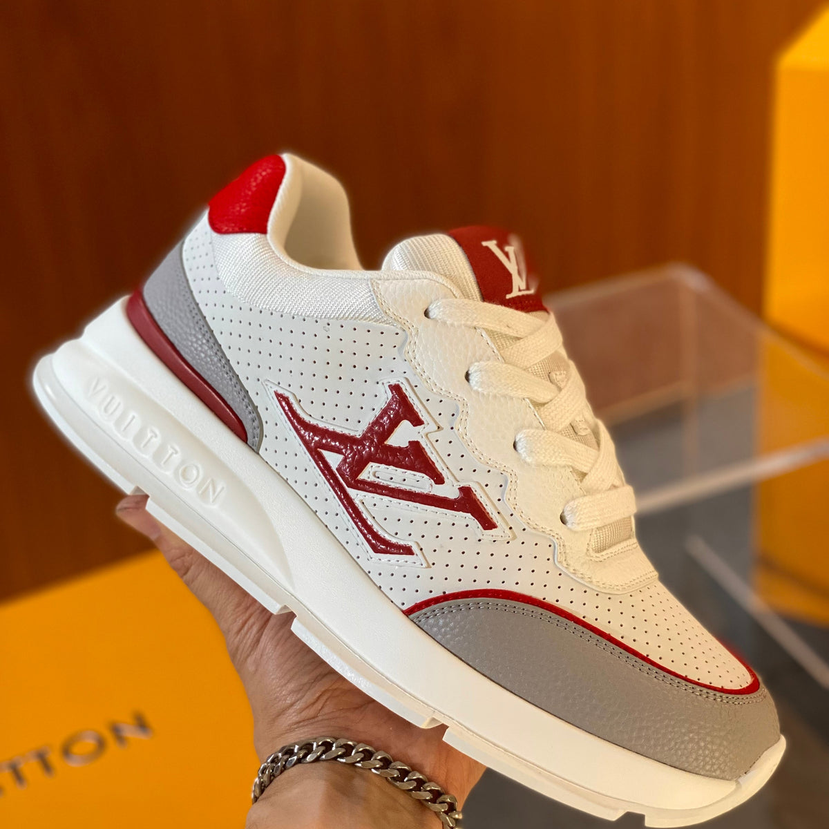 Louis Vuitton Shoes- Louis Vuitton Lou Classic Sneaker Luxury Lifestyle Designer Footwear