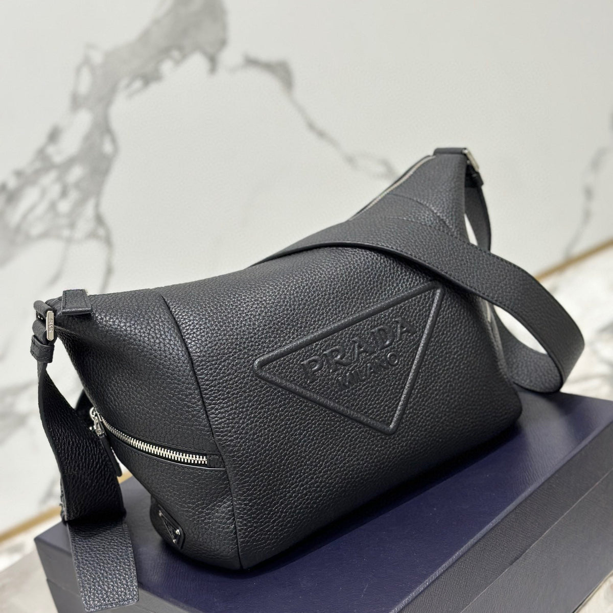 Bags- Pd Leather Bag With Shoulder Strap Premium Designer Shoulder Bag
