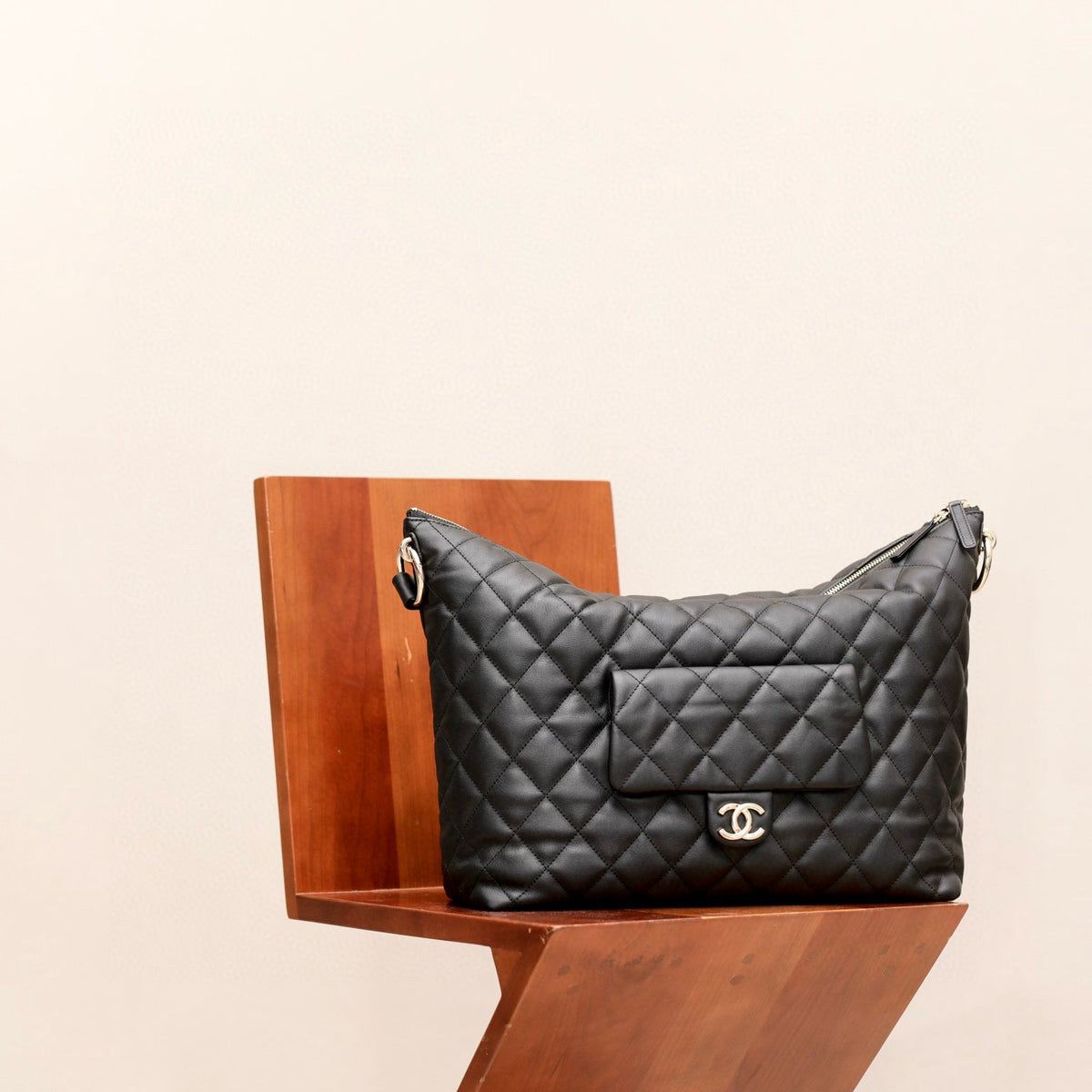 Chanel 23B Maxi Hobo Bag – luxury designer bag at Velouxe