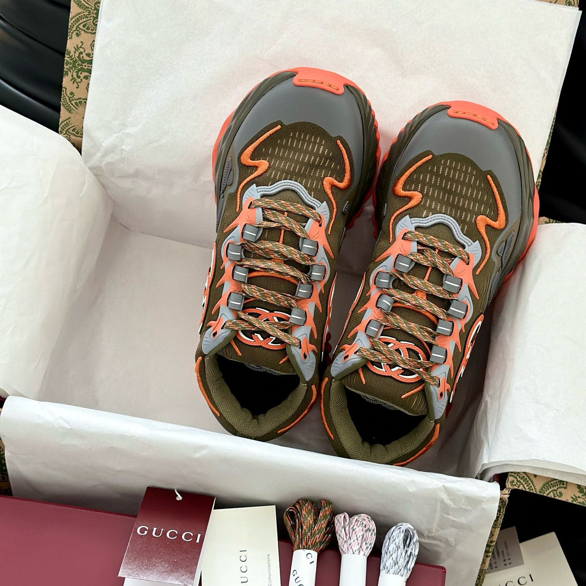 Gucci Shoes- Gucci Ripple Trainers Luxury Lifestyle Designer Footwear