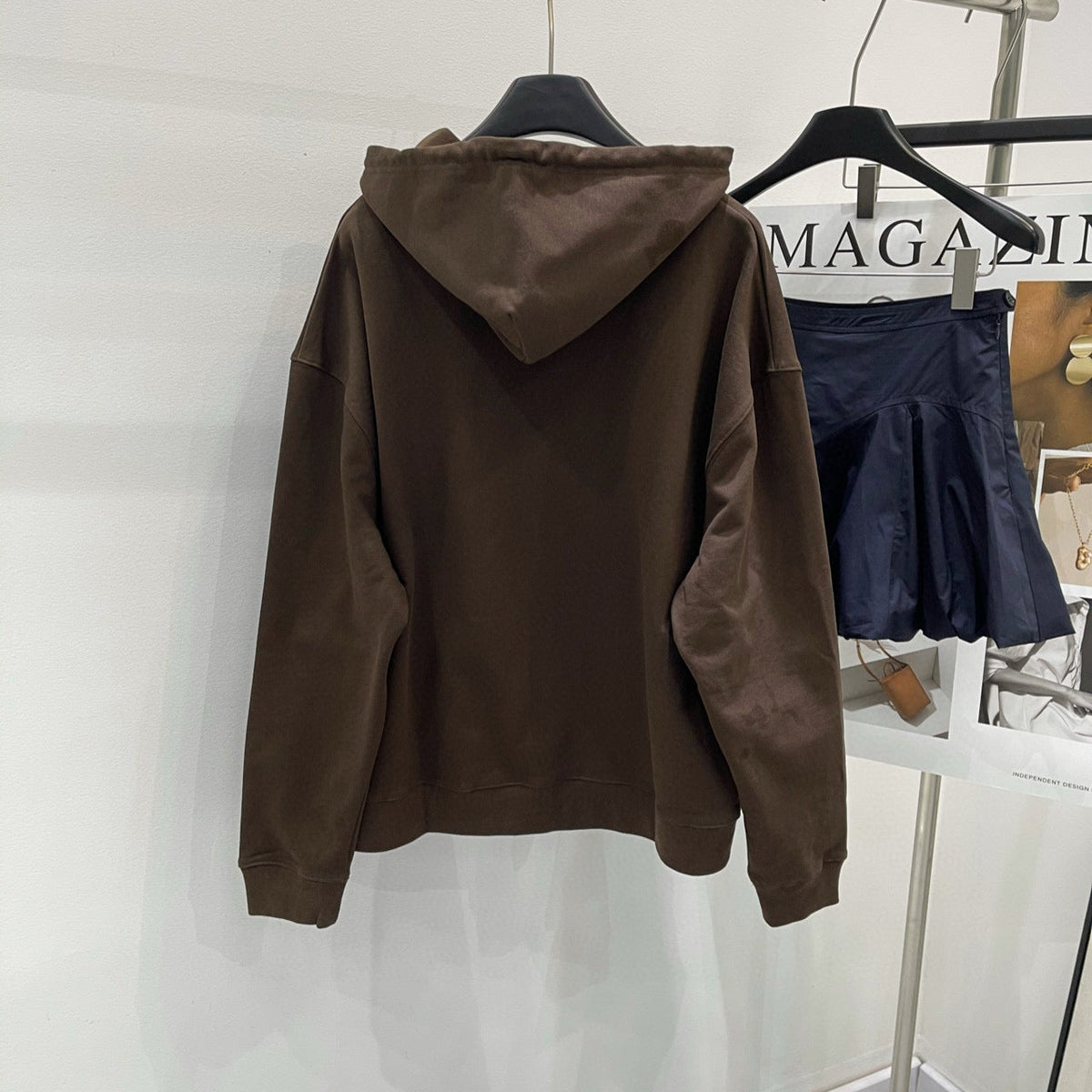 Hoodies- Miu M Zip Hoodie Comfortable Luxury Streetwear Hoodie