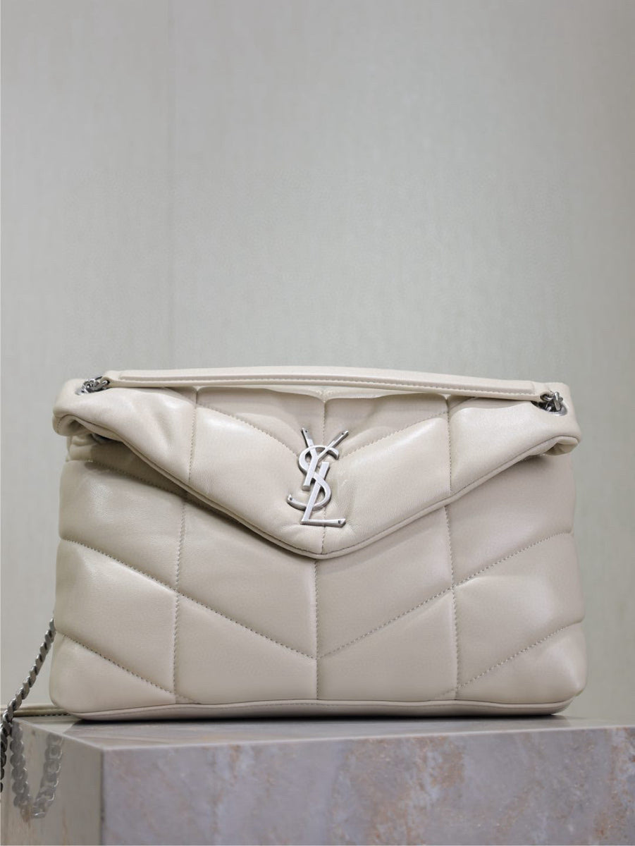 Saint Laurent Bags- Saint Laurent Loulou Medium Puffer Bag Premium Designer Shoulder Bag