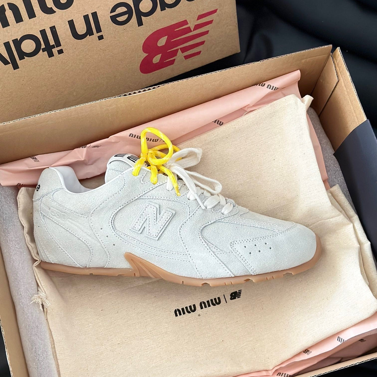New Balance Shoes- New Balance Miu M x New Balance Trainers Luxury Lifestyle Designer Footwear