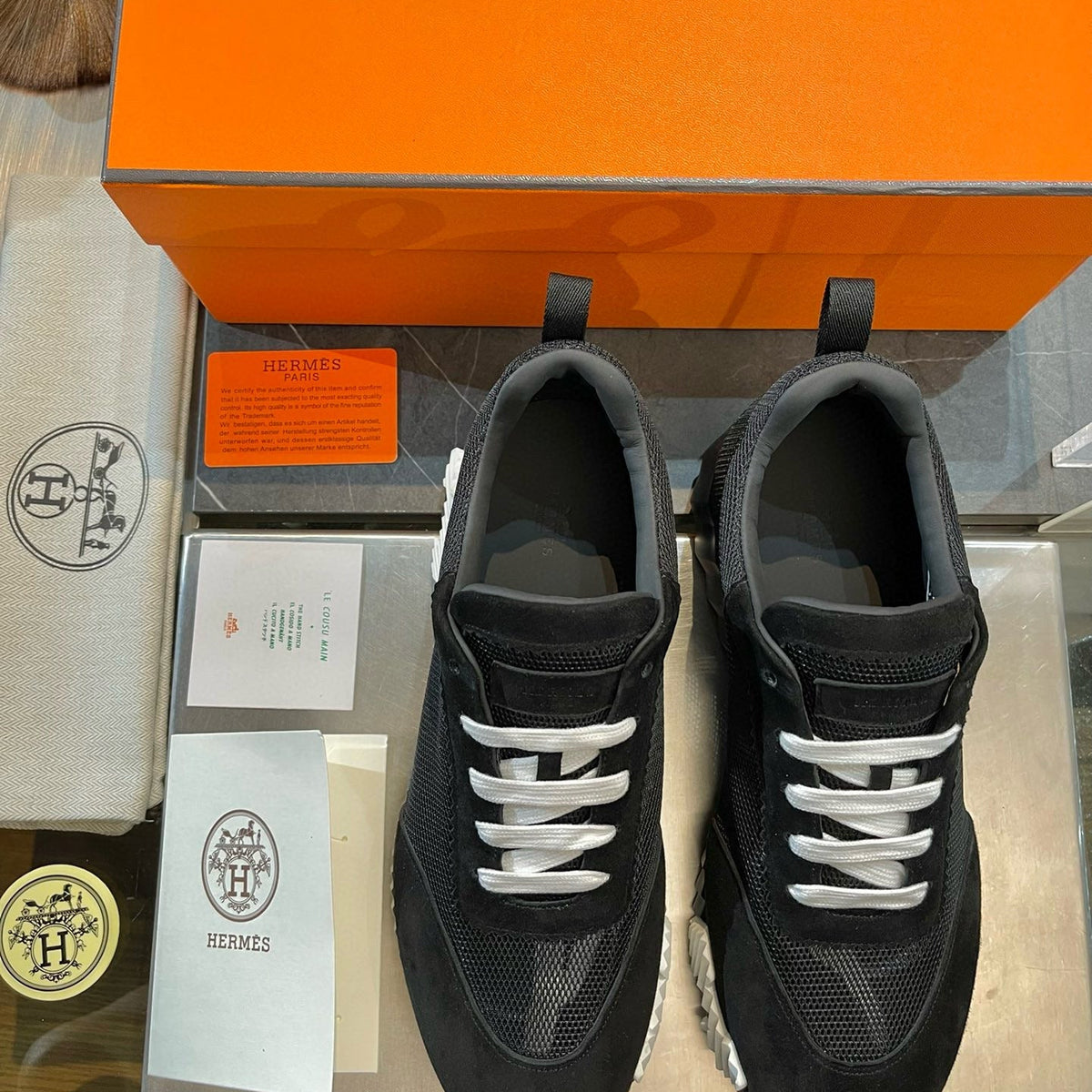 Shoes- Herm Bouncing Sneakers Comfortable Everyday Designer Shoes