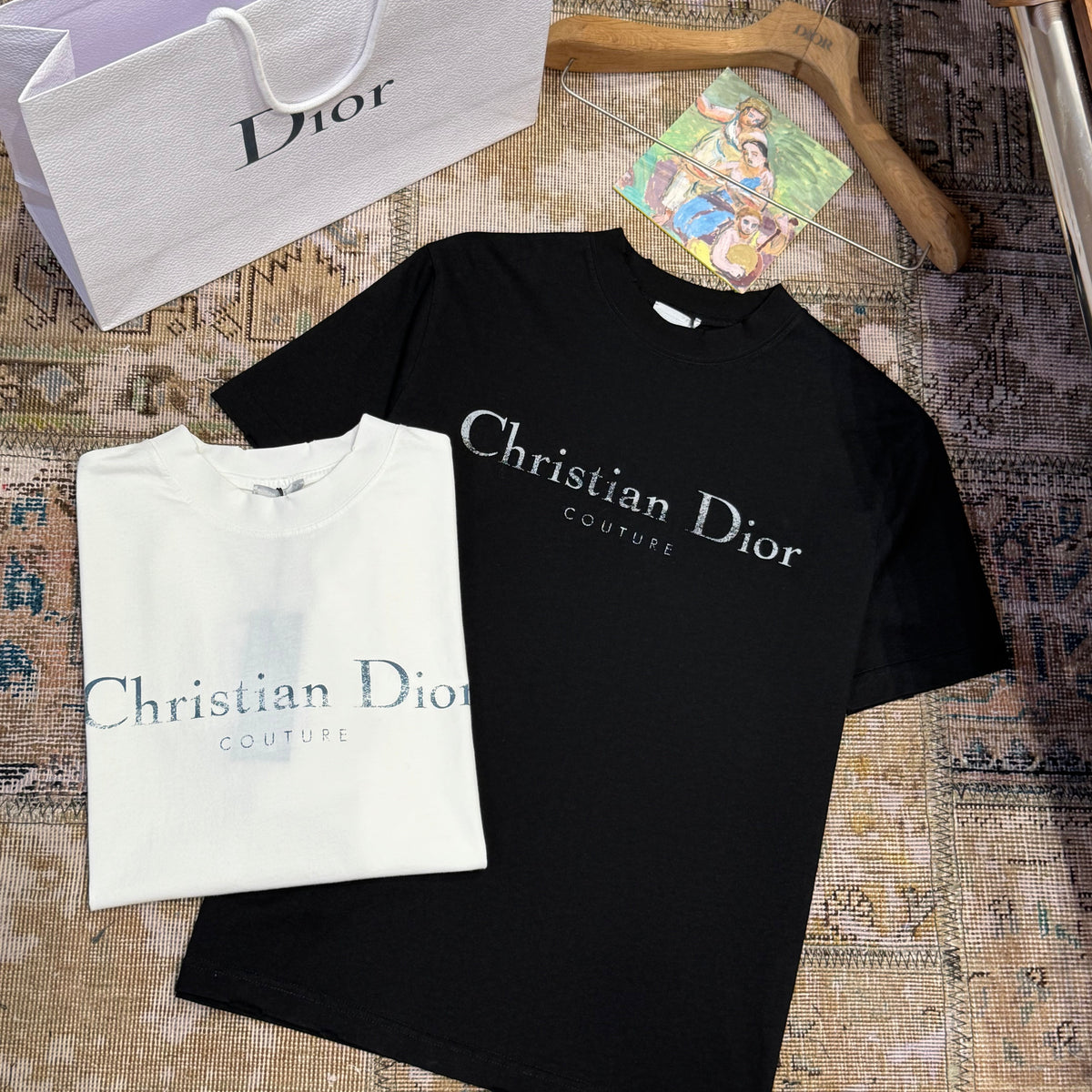 Dior T-Shirts- Dior T-shirt Premium Designer Cotton T-Shirt