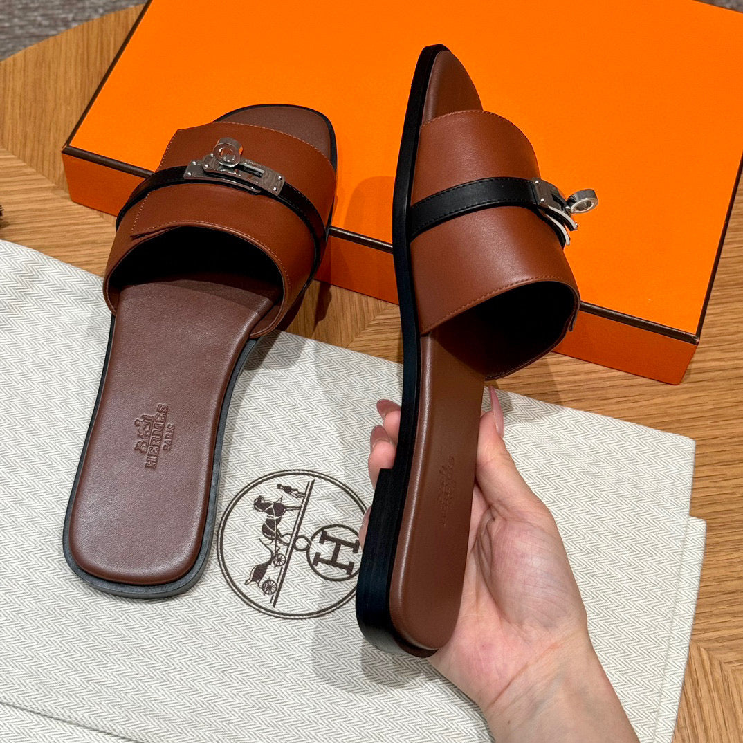 Shoes- Herm Giulia Sandals Premium Designer Casual Shoes