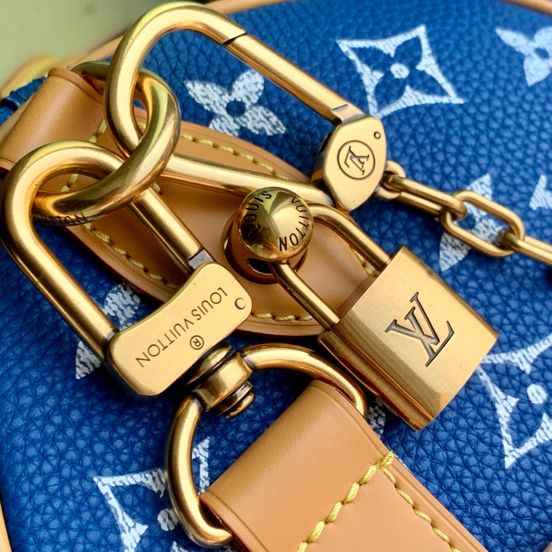 Louis Vuitton Bags- Louis Vuitton Lou Speedy P9 25 Bag Elegant Everyday Designer Handbag