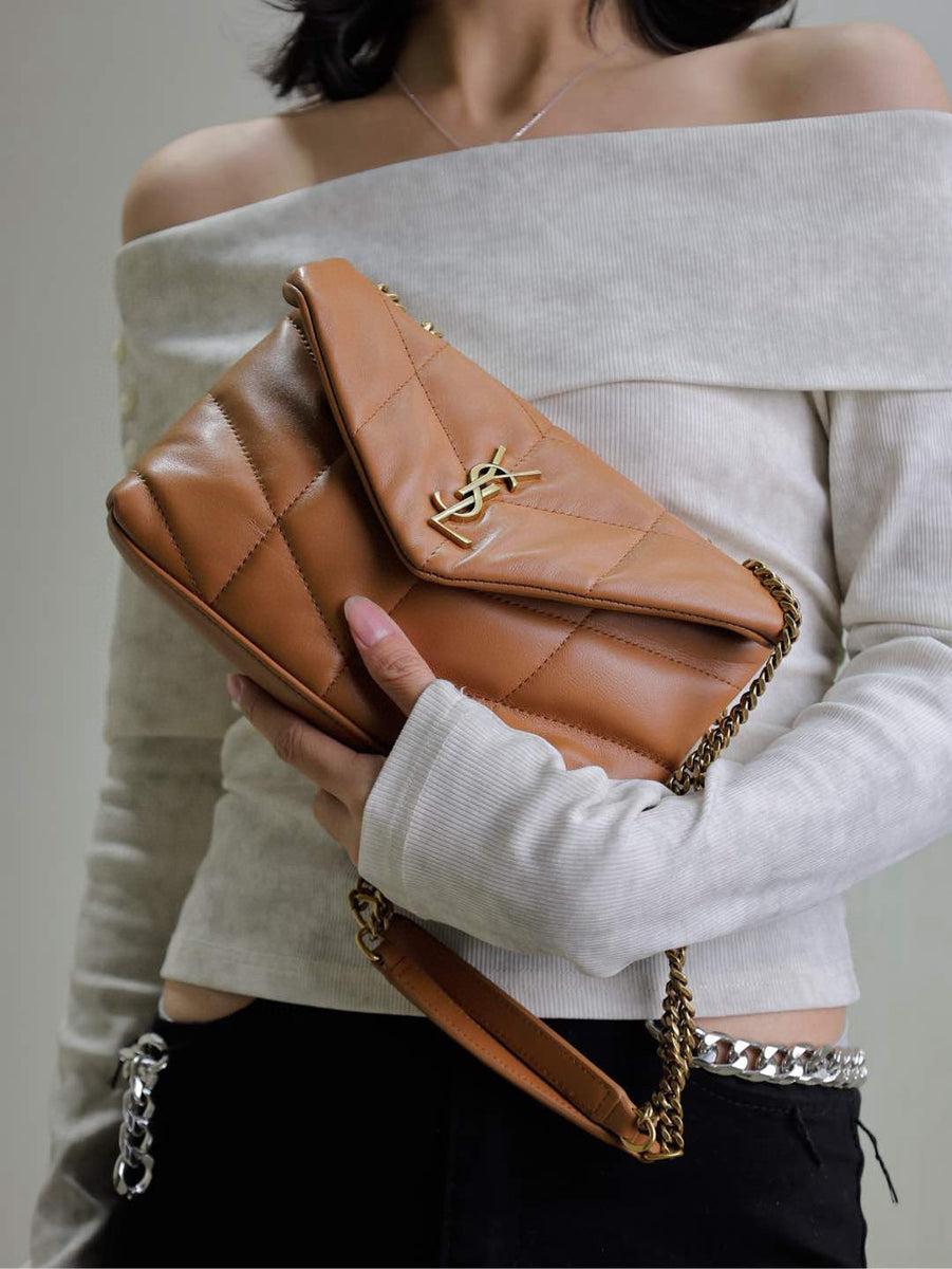 Saint Laurent Bags- Saint Laurent Toy Loulou Puffer Bag Luxury Designer Leather Handbag