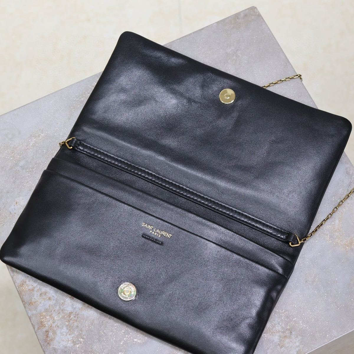 Saint Laurent Bags- Saint Laurent Calypso Mini Bag Luxury Designer Leather Handbag