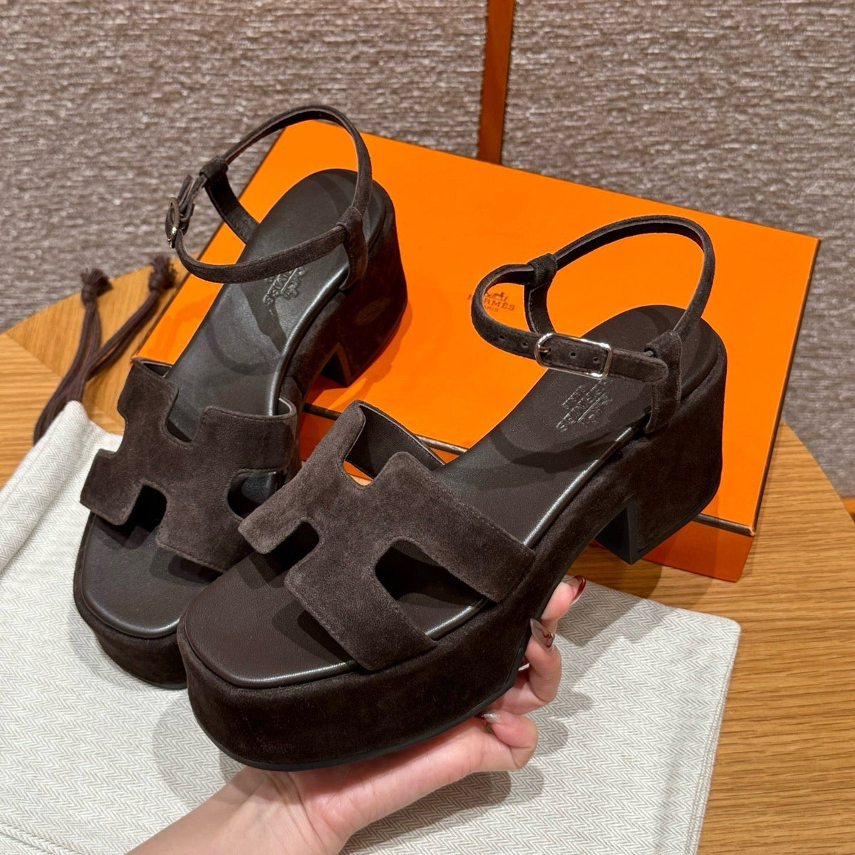Shoes- Herm Jam 30 Sandals Premium Designer Casual Shoes