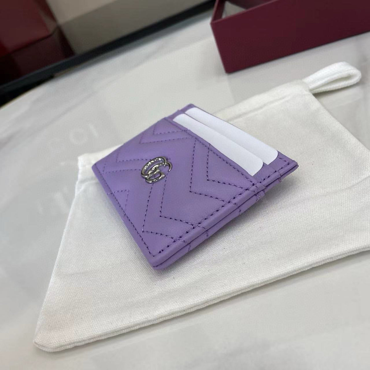 Gucci Wallets- Gucci Card Holder Elegant Everyday Leather Wallet
