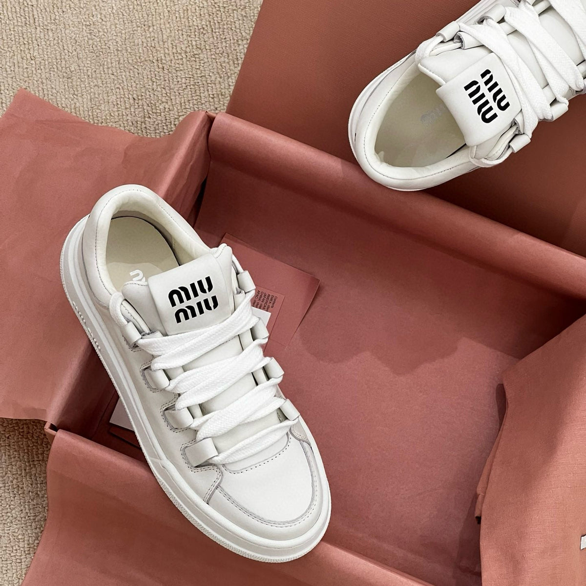 Shoes- Miu M Trainers Comfortable Everyday Designer Shoes