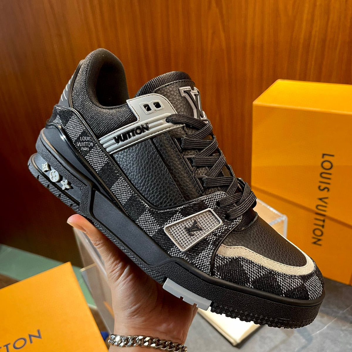 Louis Vuitton Shoes- Louis Vuitton Lou Trainers Luxury Lifestyle Designer Footwear