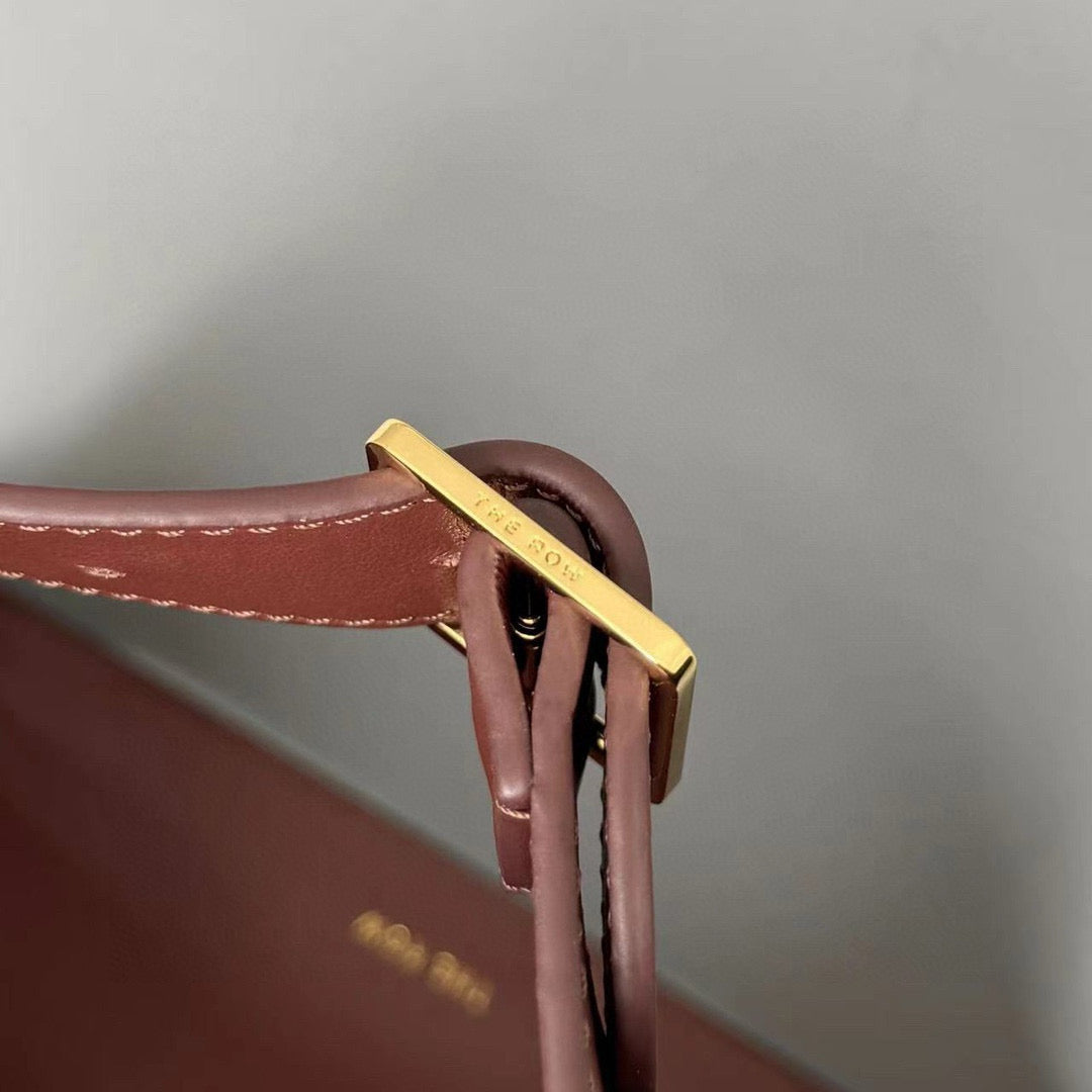 The Row Bags- The Row Margaux 17 Bag Luxury Designer Leather Handbag