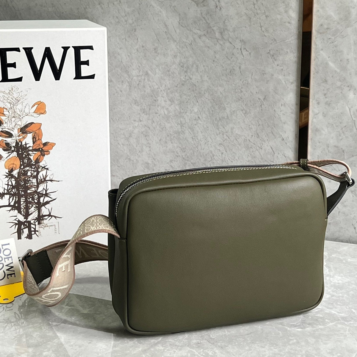 Bags- Loew XS Military Messenger Bag Elegant Everyday Designer Handbag
