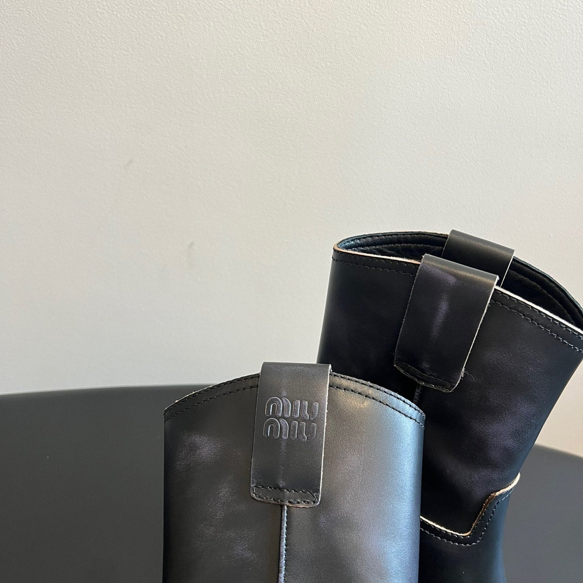 Shoes- Miu M Boots Luxury Lifestyle Designer Footwear
