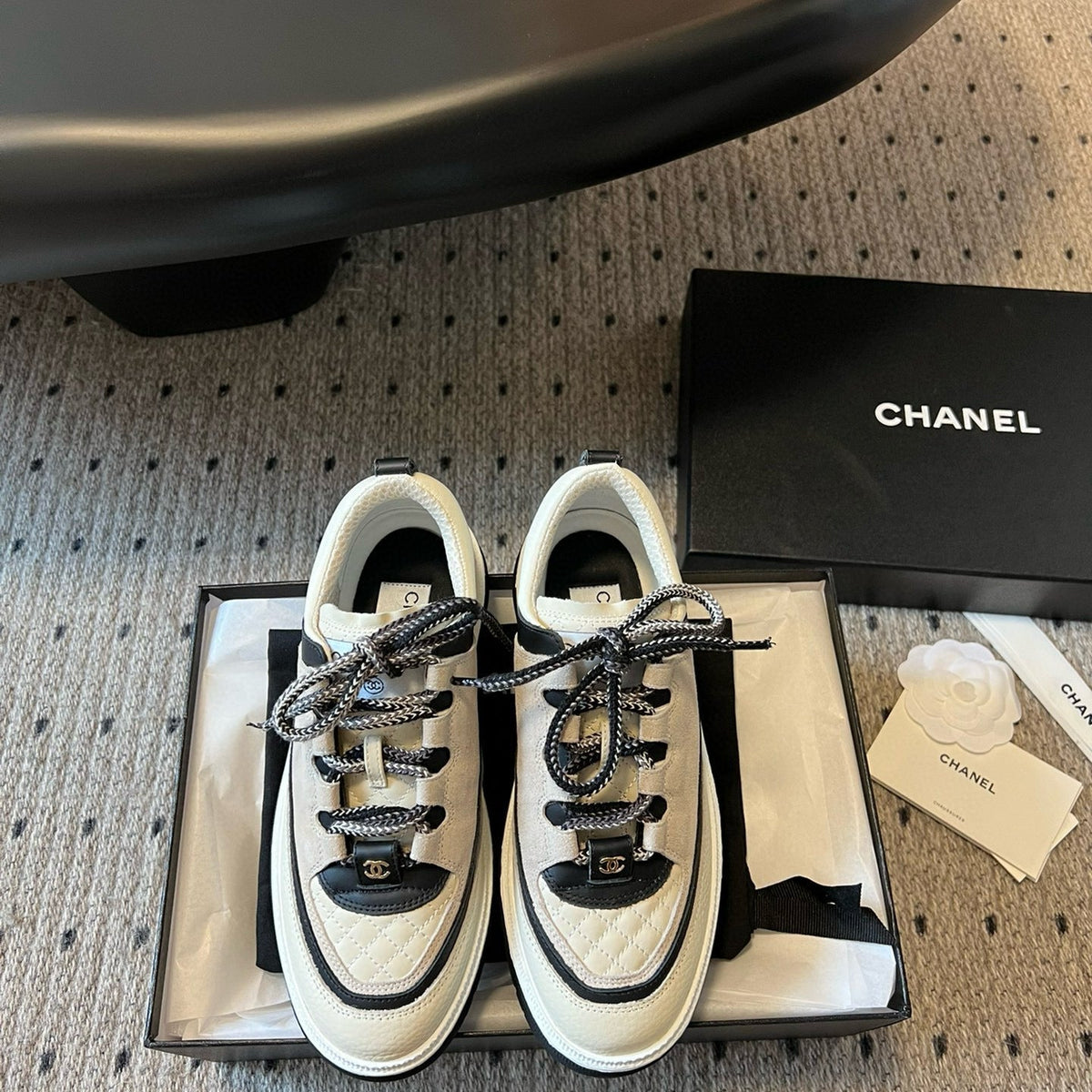 Chanel Shoes- Chanel Sneakers Luxury Lifestyle Designer Footwear