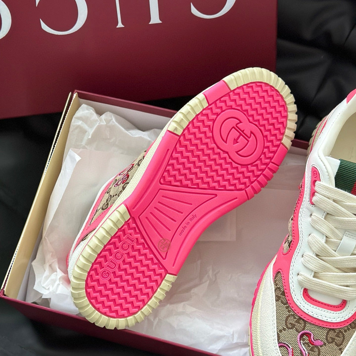 Gucci Shoes- Gucci Re Web Sneaker Luxury Lifestyle Designer Footwear