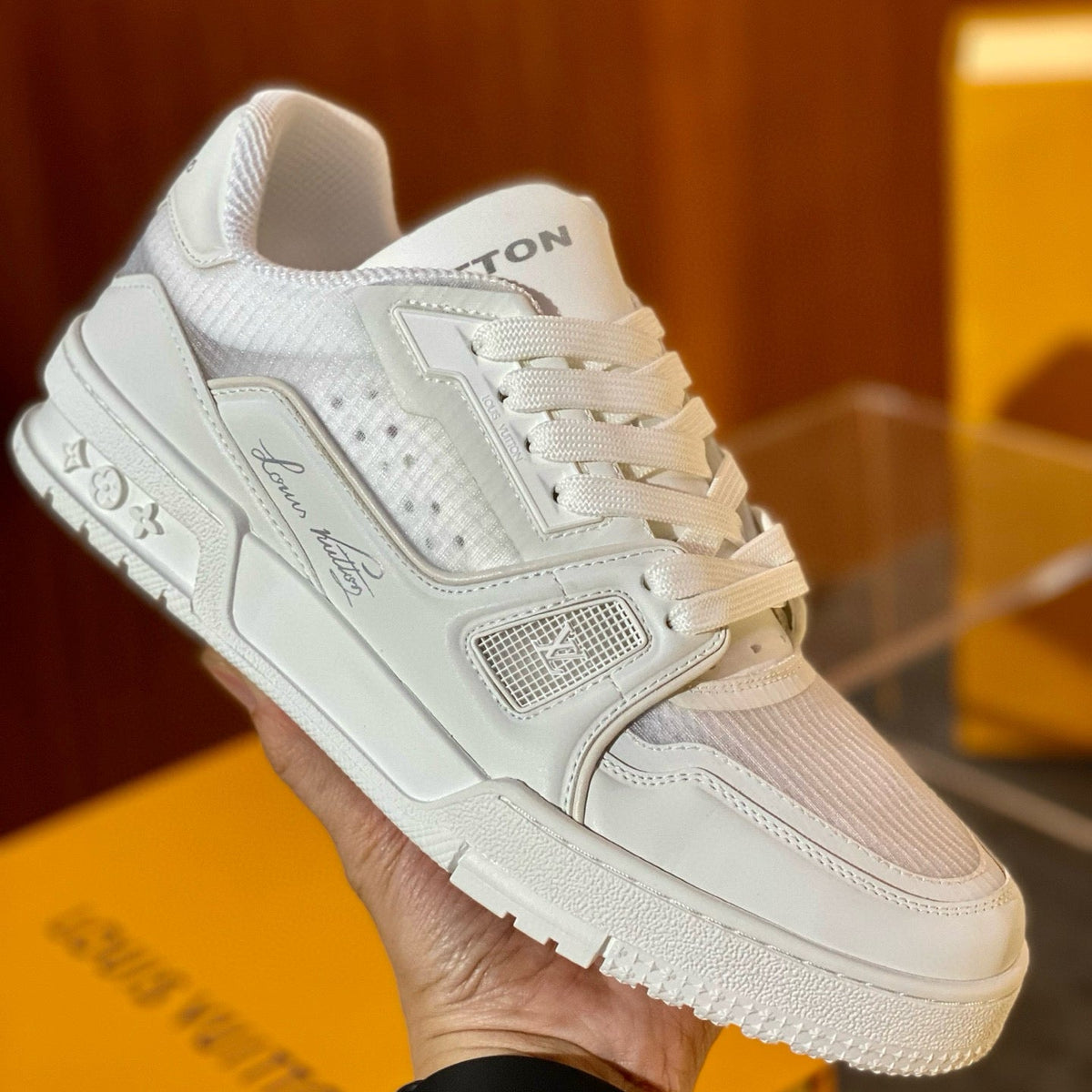 Louis Vuitton Shoes- Louis Vuitton Lou Trainers Luxury Lifestyle Designer Footwear