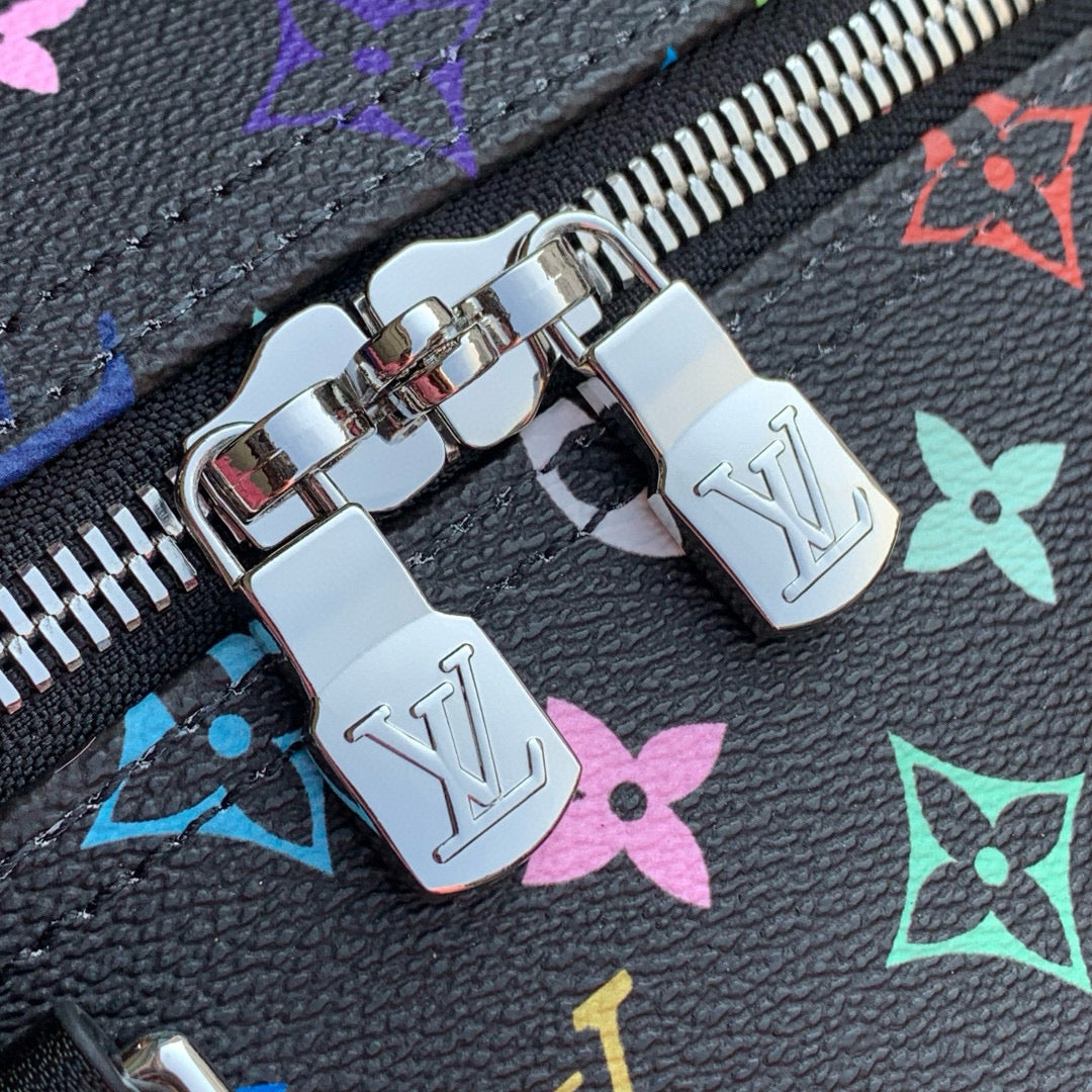 Louis Vuitton Bags- Louis Vuitton Lou x Murakami Keepall 50 Bag Luxury Designer Leather Handbag