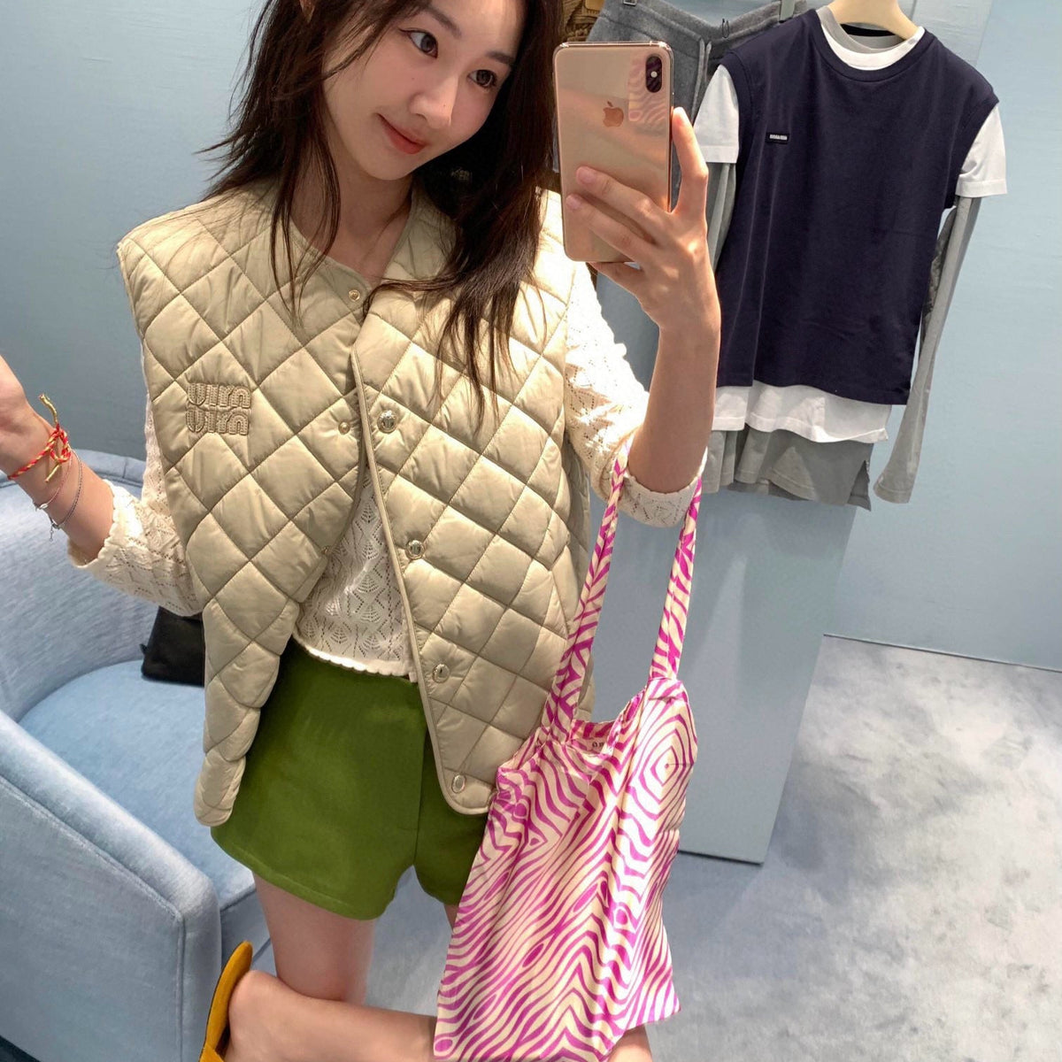 Vests- Miu M Vest Premium Designer Layering Vest