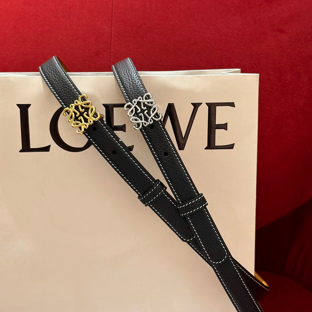 Belts- Loew Belt 20mm Premium Leather Designer Belt