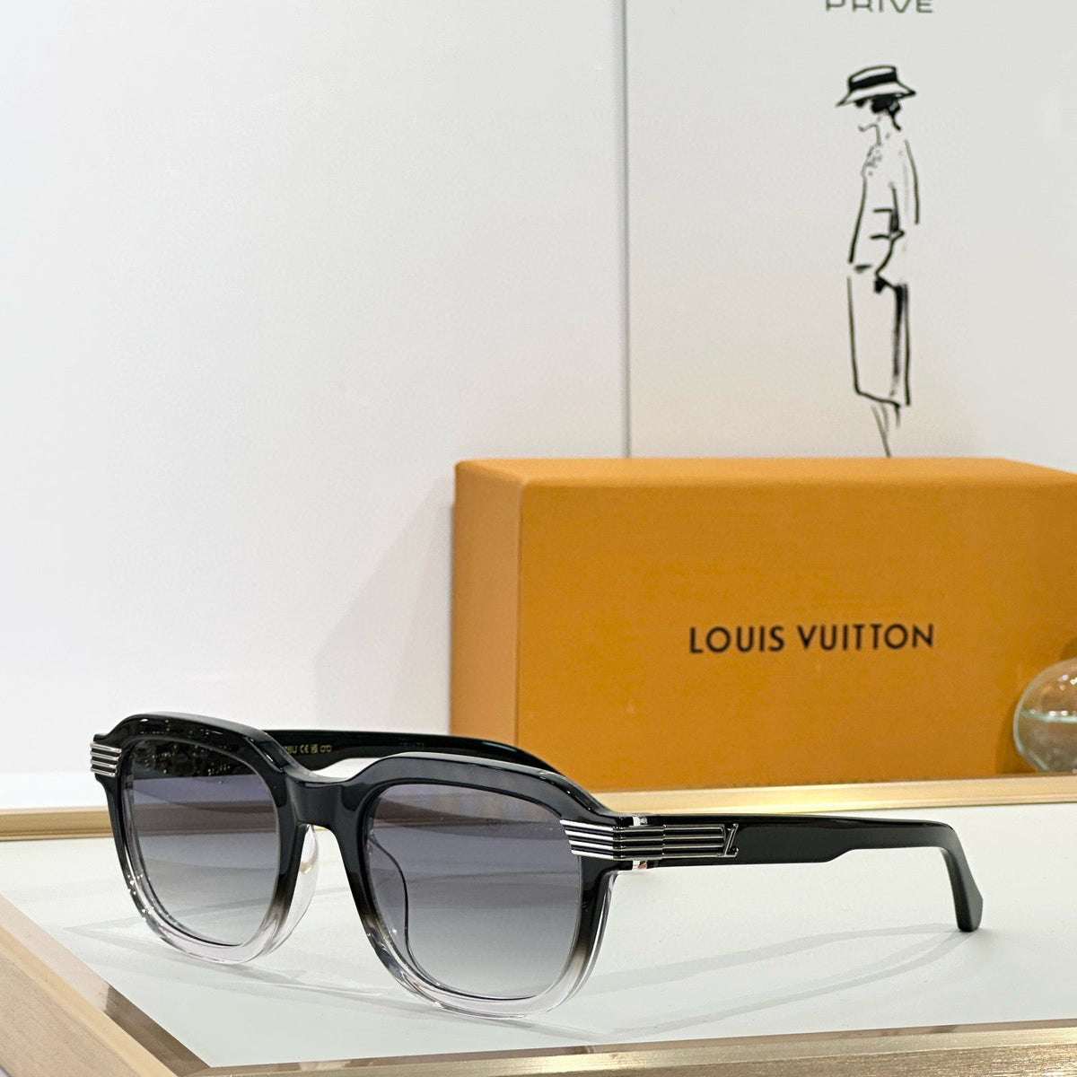 Louis Vuitton Sunglasses- Louis Vuitton Lou Sunglasses Luxury Designer UV Sunglasses