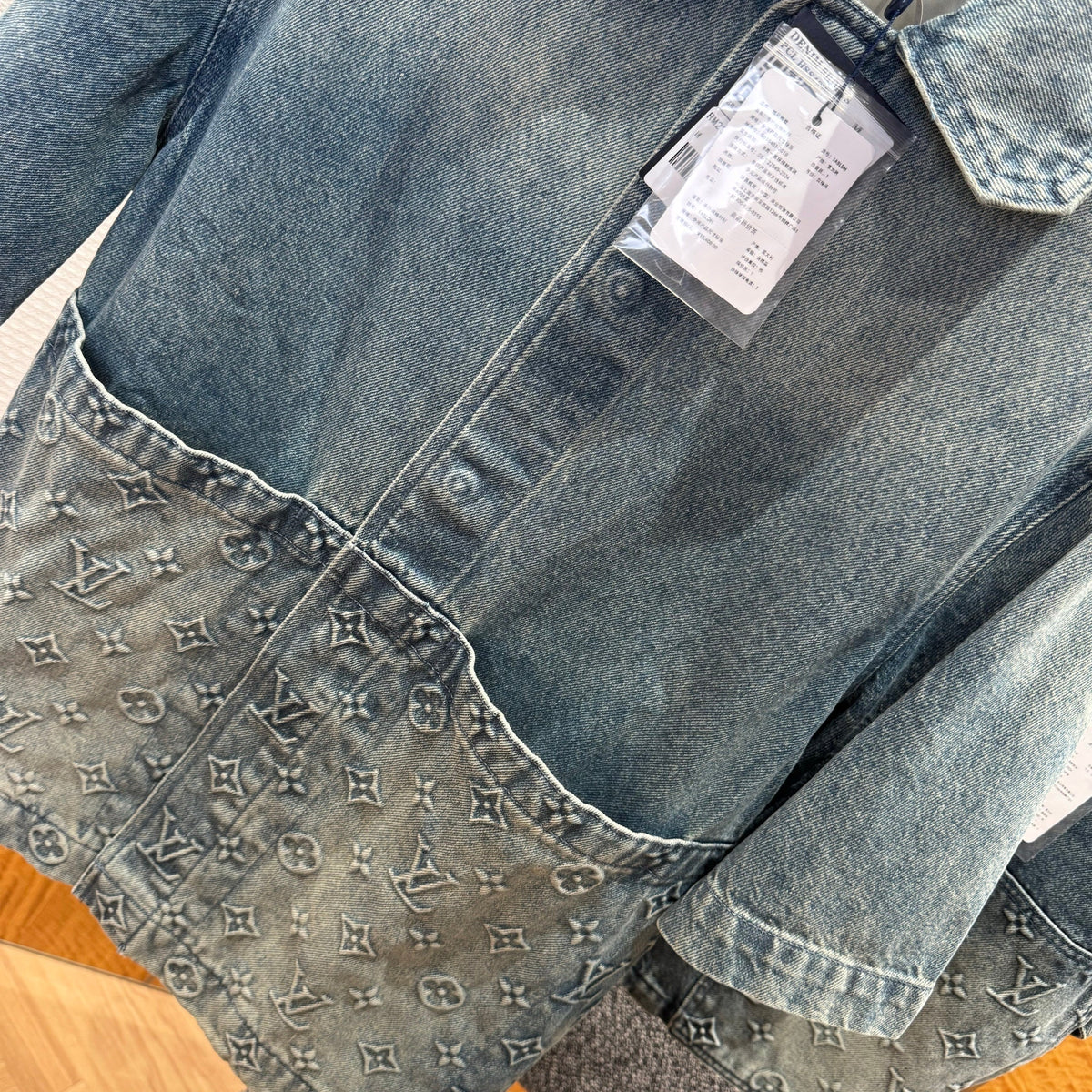 Louis Vuitton Tops- Louis Vuitton Lou Denim Shirt Premium Designer Casual Top