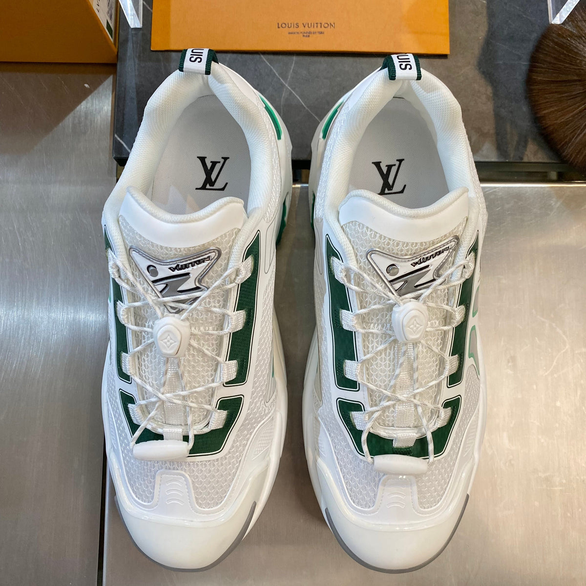 Louis Vuitton Shoes- Louis Vuitton Lou Runner Tatic Sneaker Comfortable Everyday Designer Shoes