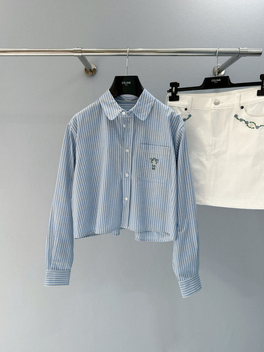Tops- Cel Shirt Elegant Everyday Designer Top