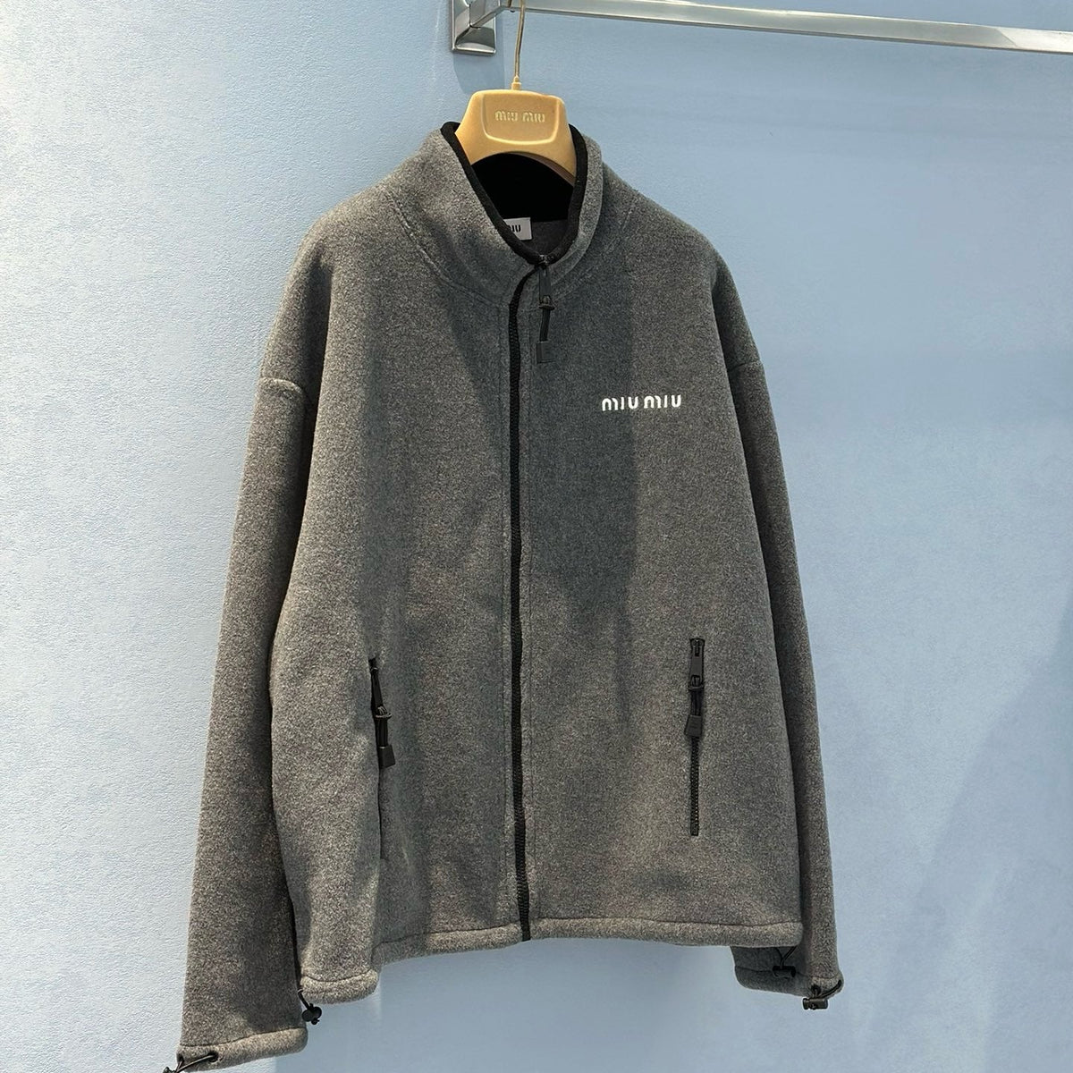 Jackets- Miu M Fleece Jacket Premium Casual Designer Jacket