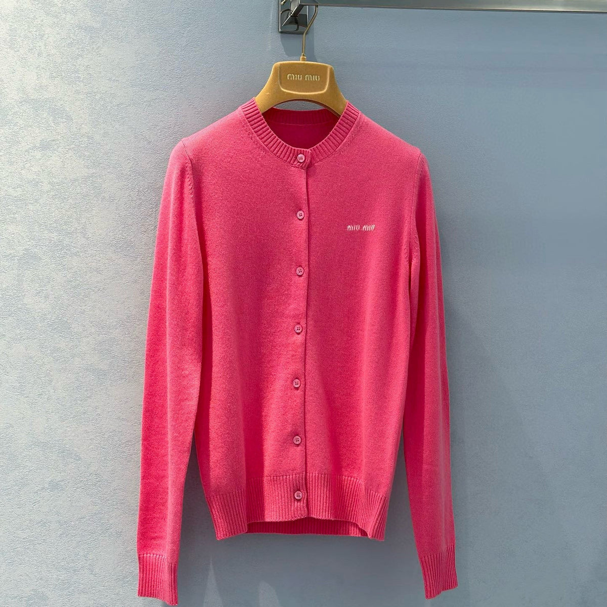 Sweaters- Miu M Cardigan Premium Casual Designer Knitwear