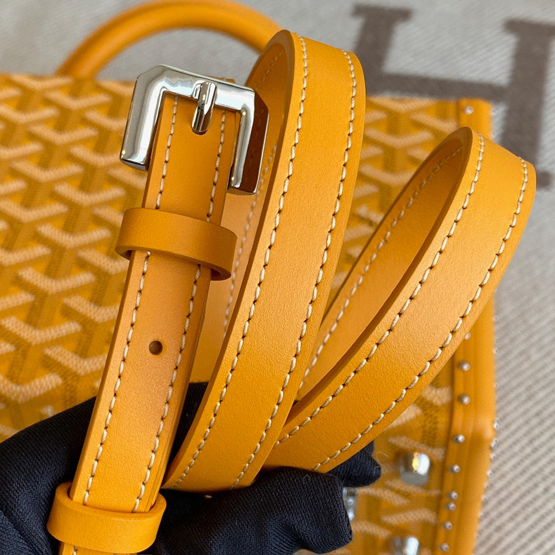 Bags- Goya Grand Hotel Trunk Bag Luxury Designer Leather Handbag