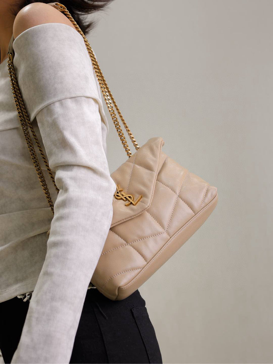 Saint Laurent Bags- Saint Laurent Toy Loulou Puffer Bag Premium Designer Shoulder Bag