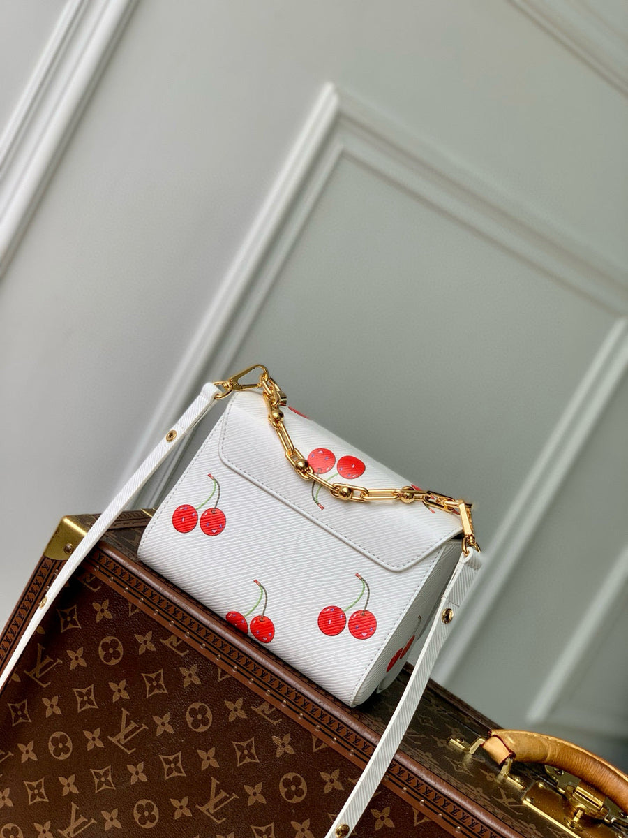 Louis Vuitton Bags- Louis Vuitton Lou x Murakami Twist Pm Bag Elegant Everyday Designer Handbag