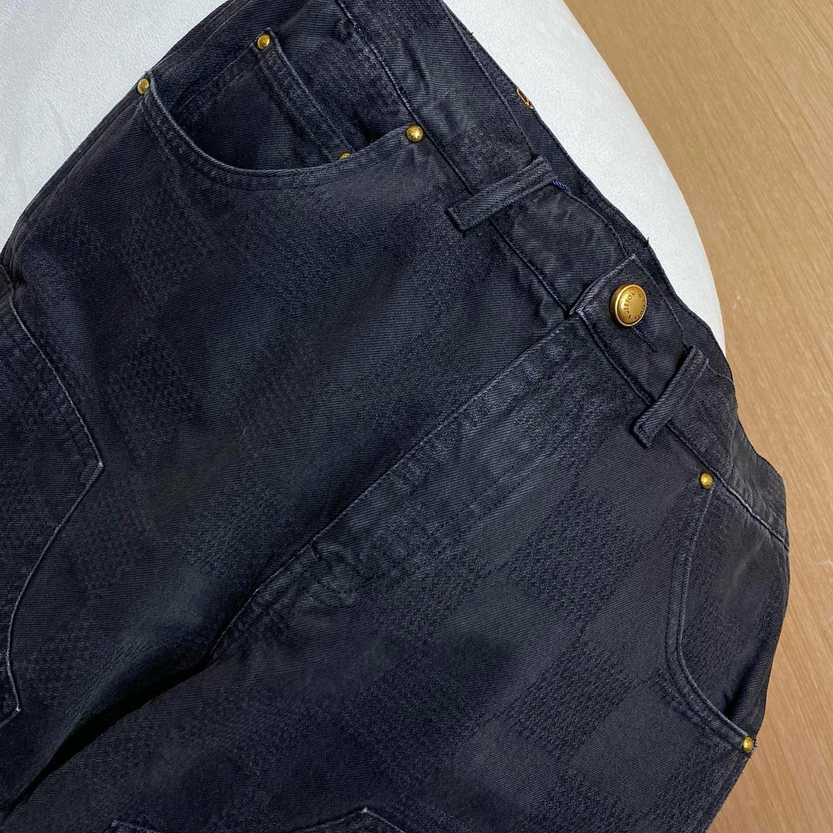 Louis Vuitton Jeans- Louis Vuitton Lou Denim Shorts Classic Everyday Designer Jeans